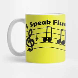 I speak fluent song lyrics Mug